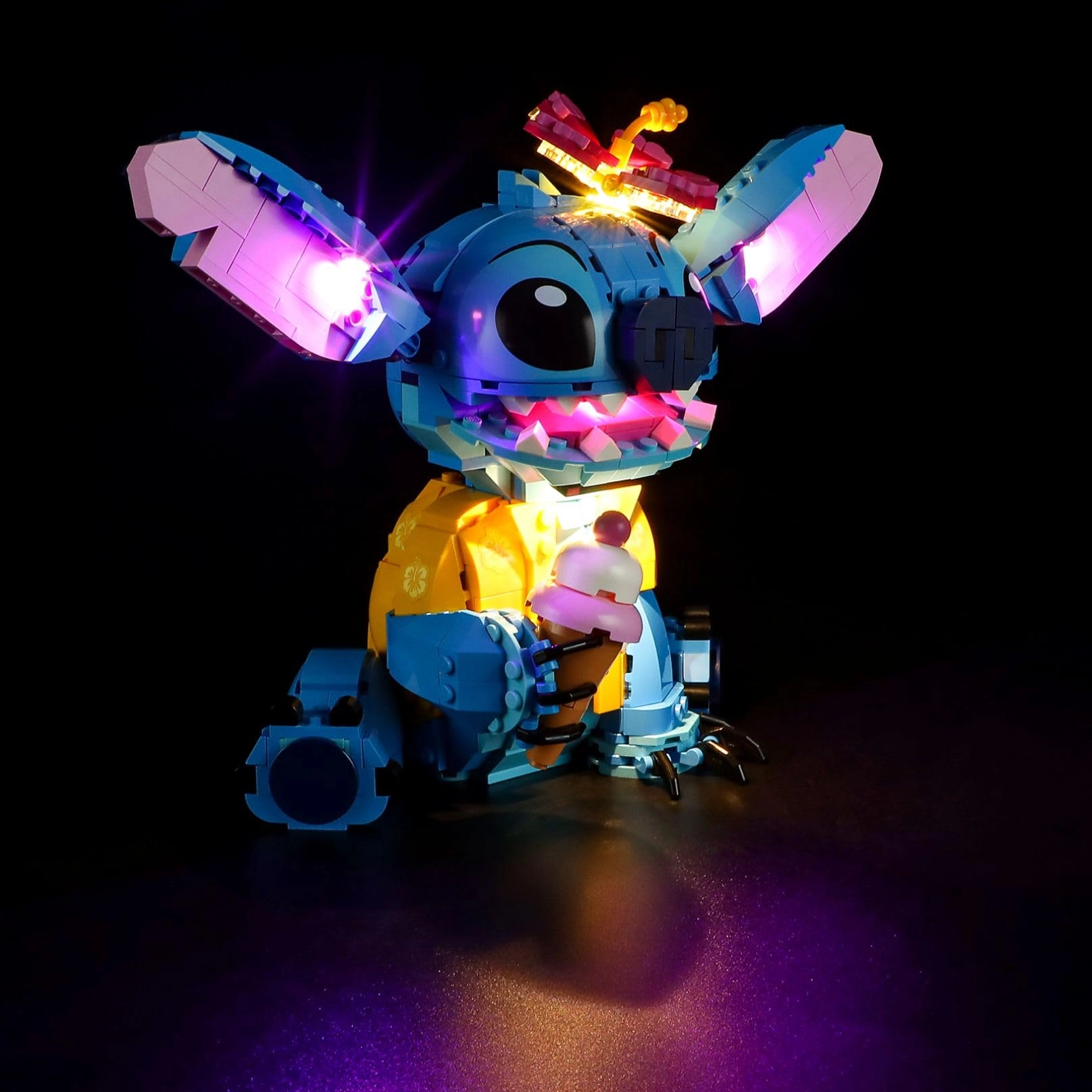 MENZAVA LED Light Kit for 43249 Stitch - Plastic Movie 1