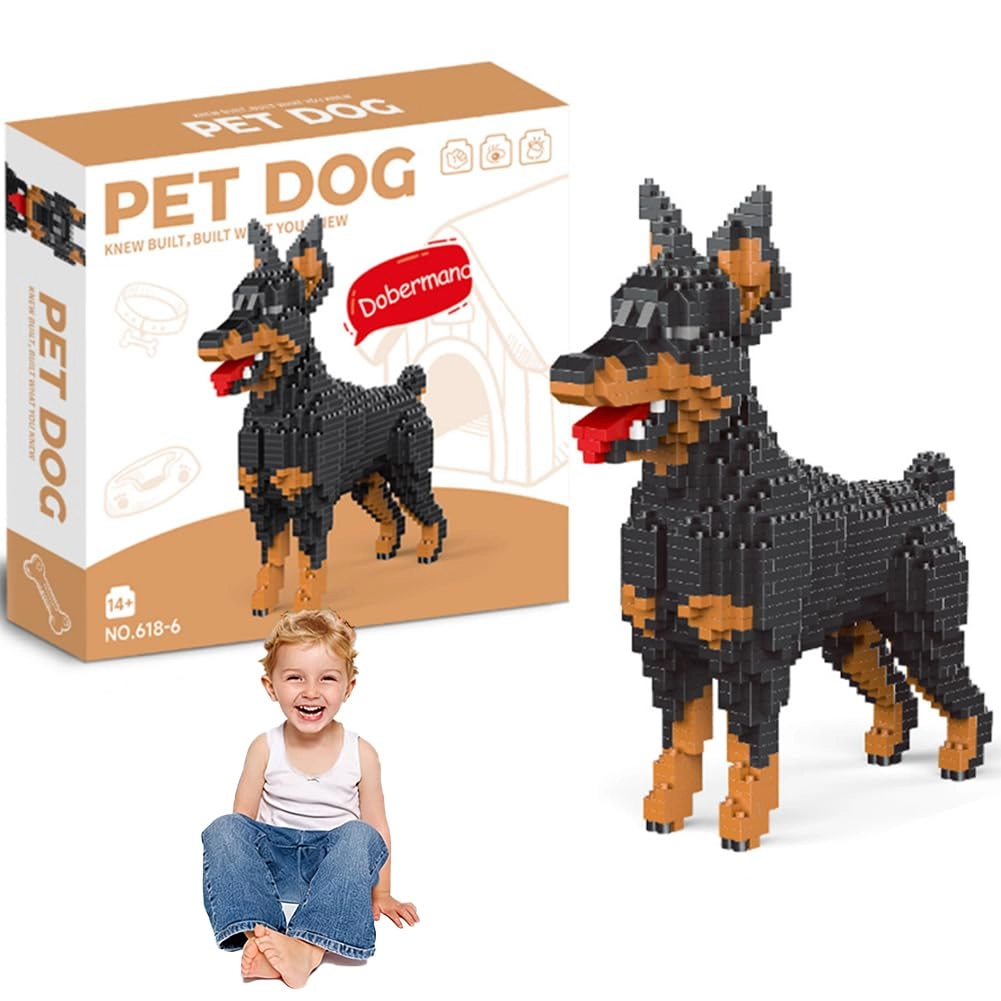 GVMJHYK Dog Building Blocks - Dog 1pcs