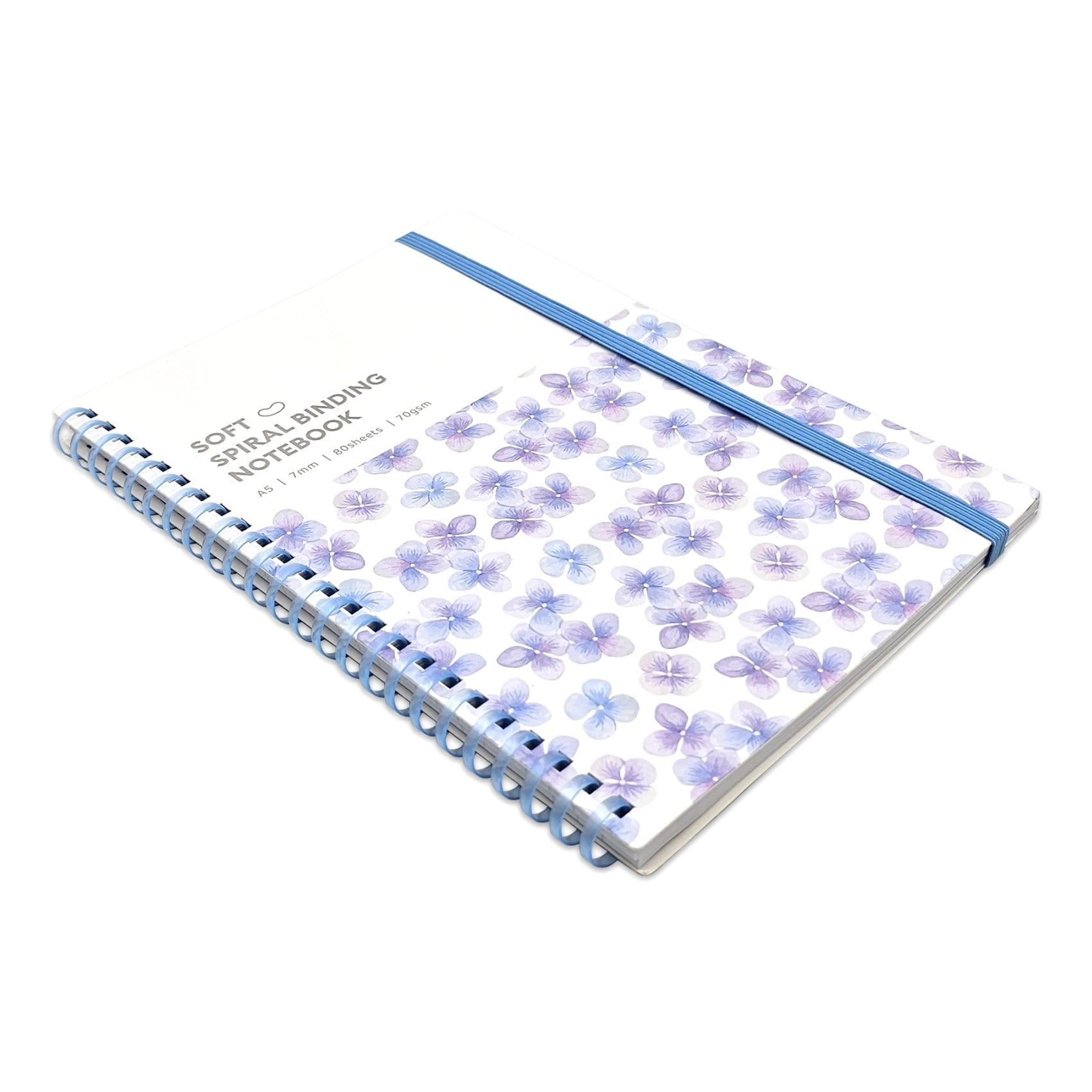 Soft Spiral Binding Notebook A5 Spiral - 80 Sheets