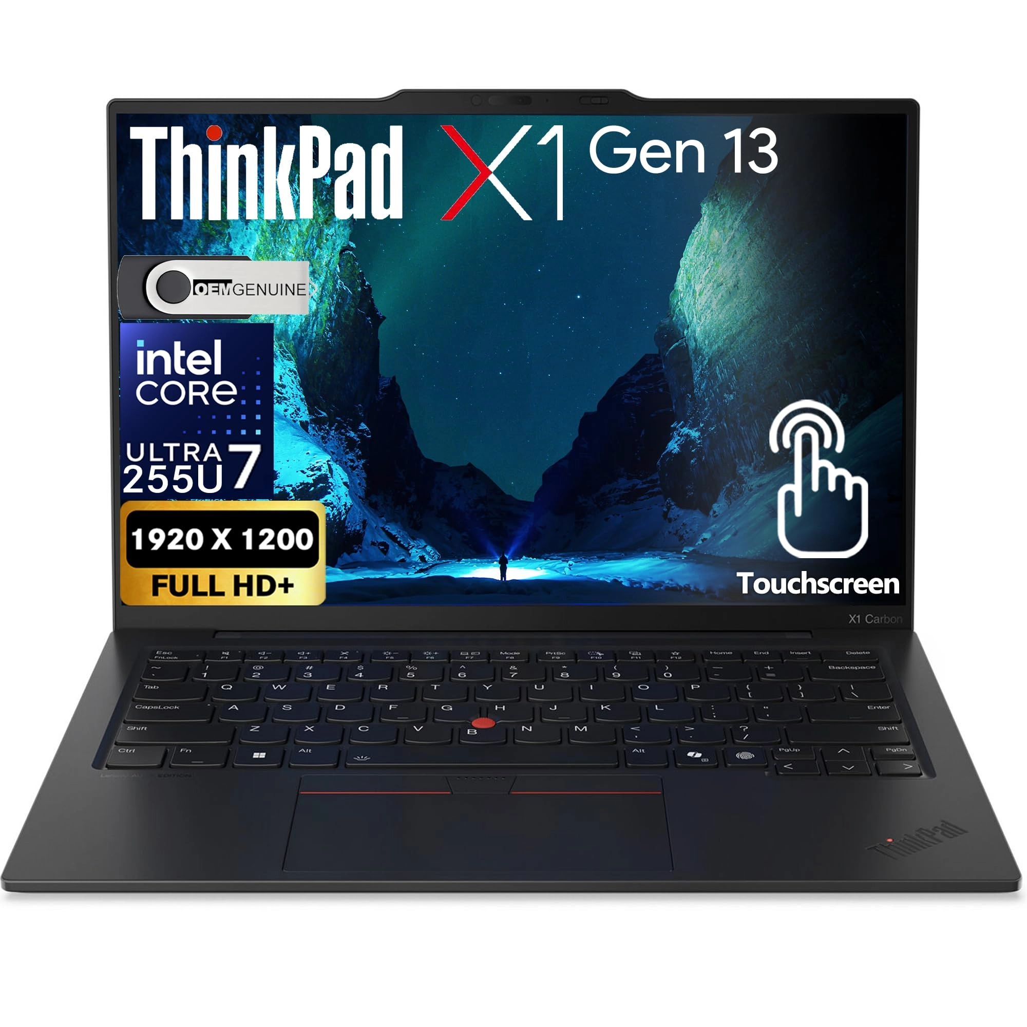 ThinkPad X1 Carbon Gen 13 - 14'' Core Ultra 7 255U 32GB DDR5 1TB SSD