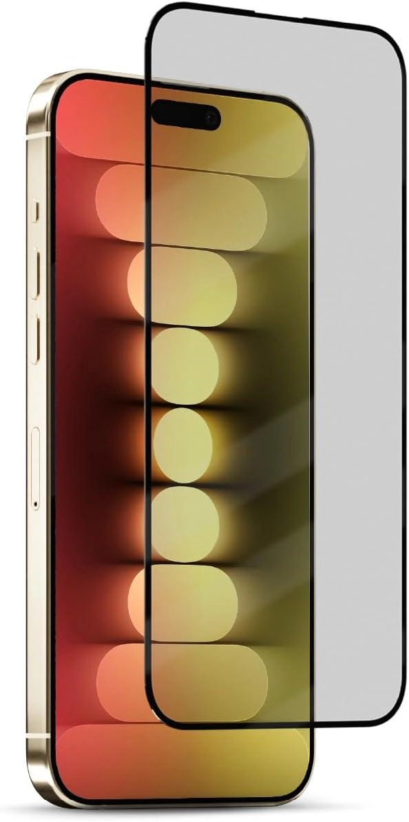 Full Coverage Tempered Glass Screen Protector for iPhone 15 Pro Max