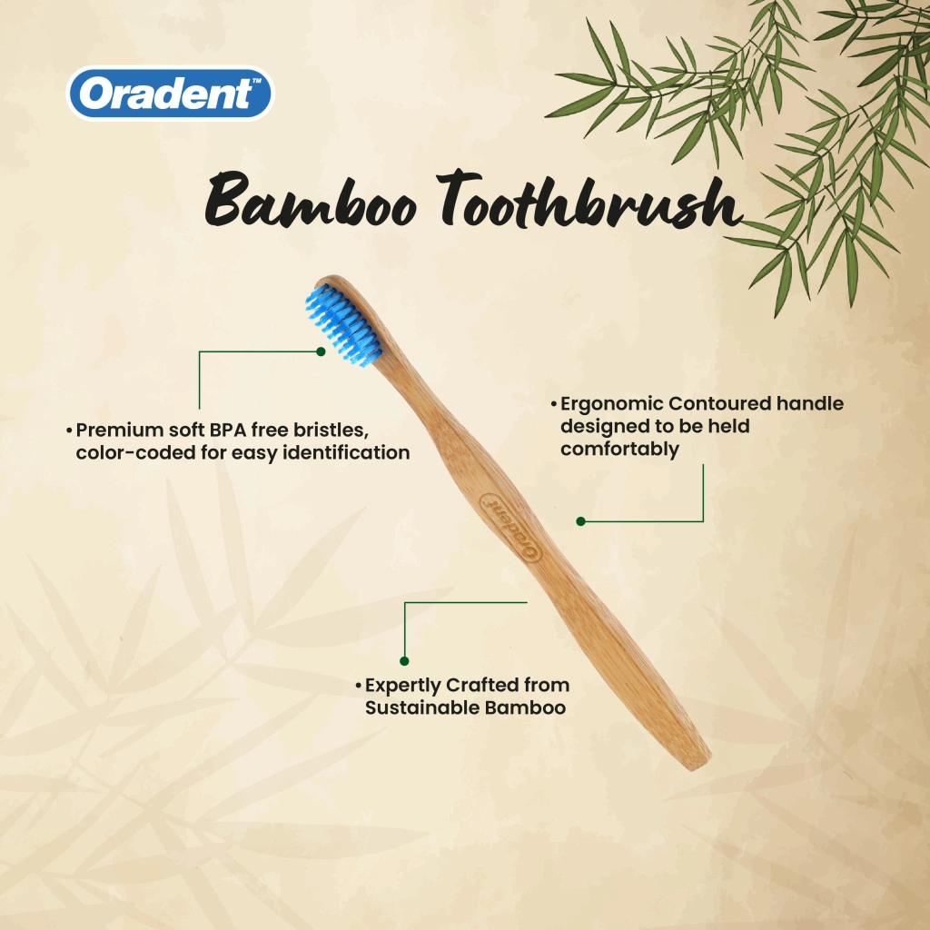 Eco Adult Bamboo Toothbrush - Soft