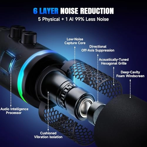 Dynamic Microphone USB+XLR Microphone