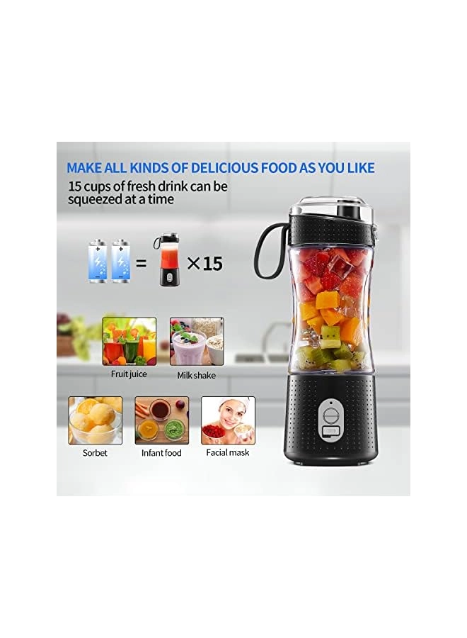 Portable Personal Blender - USB Rechargeable 6 Blades