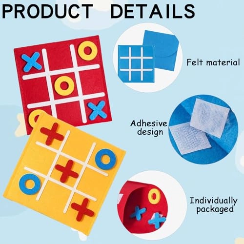 Felt Mini Board Game - 12 months and up 24 pieces