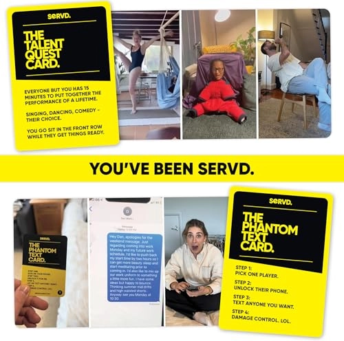 SERVD Friends Edition - English Ages 17+ 60 hysterical cards