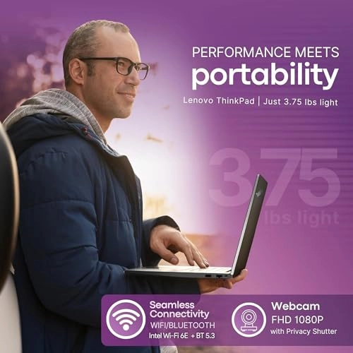 ThinkPad E16 Gen 2 - 15.6'' Core i7 16GB DDR5 512GB NVMe