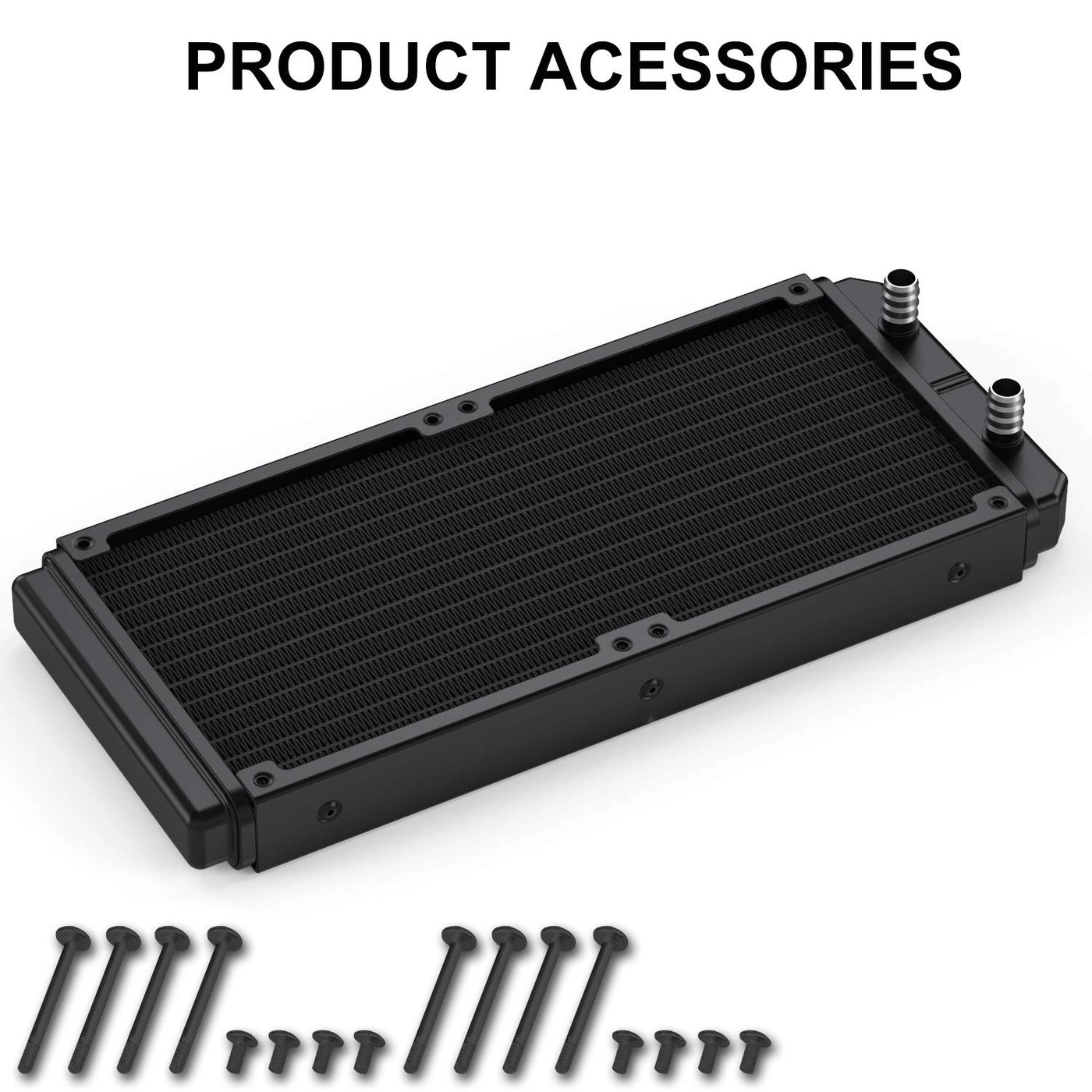 Water Cooling Radiator - 240mm 12 Pipe