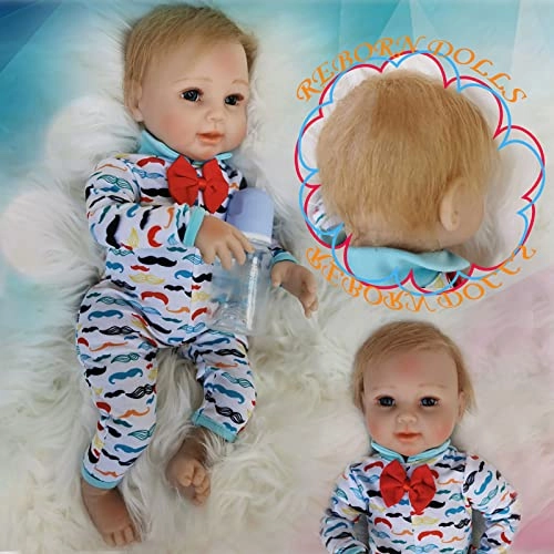 Rebirth Baby Doll - 20 Inch Vinyl Cotton Body Blue Eyes