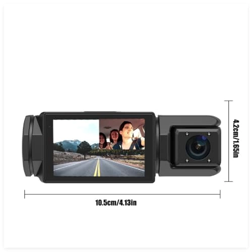 Three-Lens Driving Recorder - 1080P