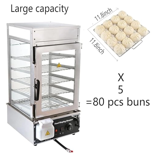 Electric Bun Steamer - 1200W 5 layers
