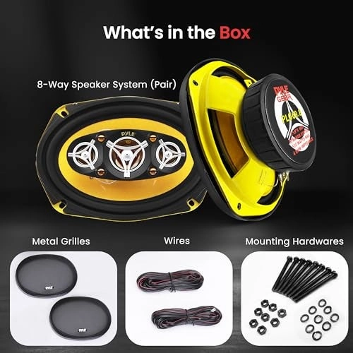 Eight Way Speaker System - 6 x 9 Inch