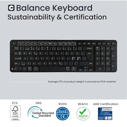 RollerMouse Red Plus + Balance Keyboard - Usb