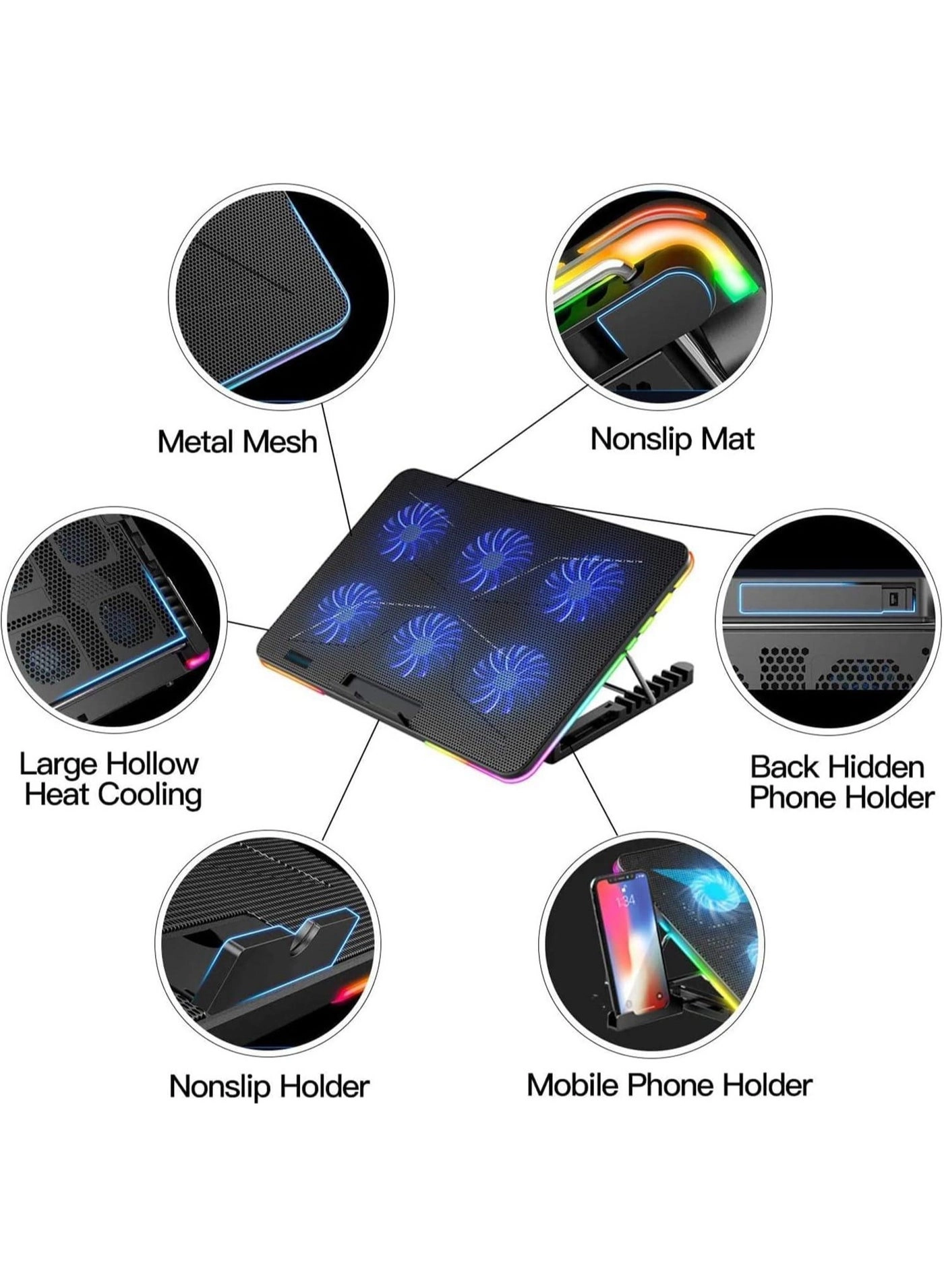 Folding Laptop Cooling Pad