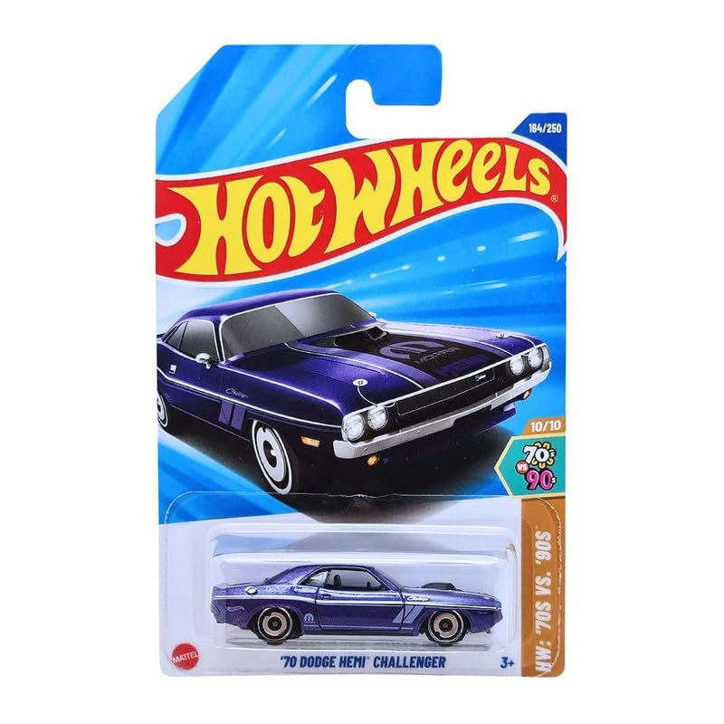Mattel, Mattel 70 Dodge Hemi Challenger - 1:64 1.00 Count