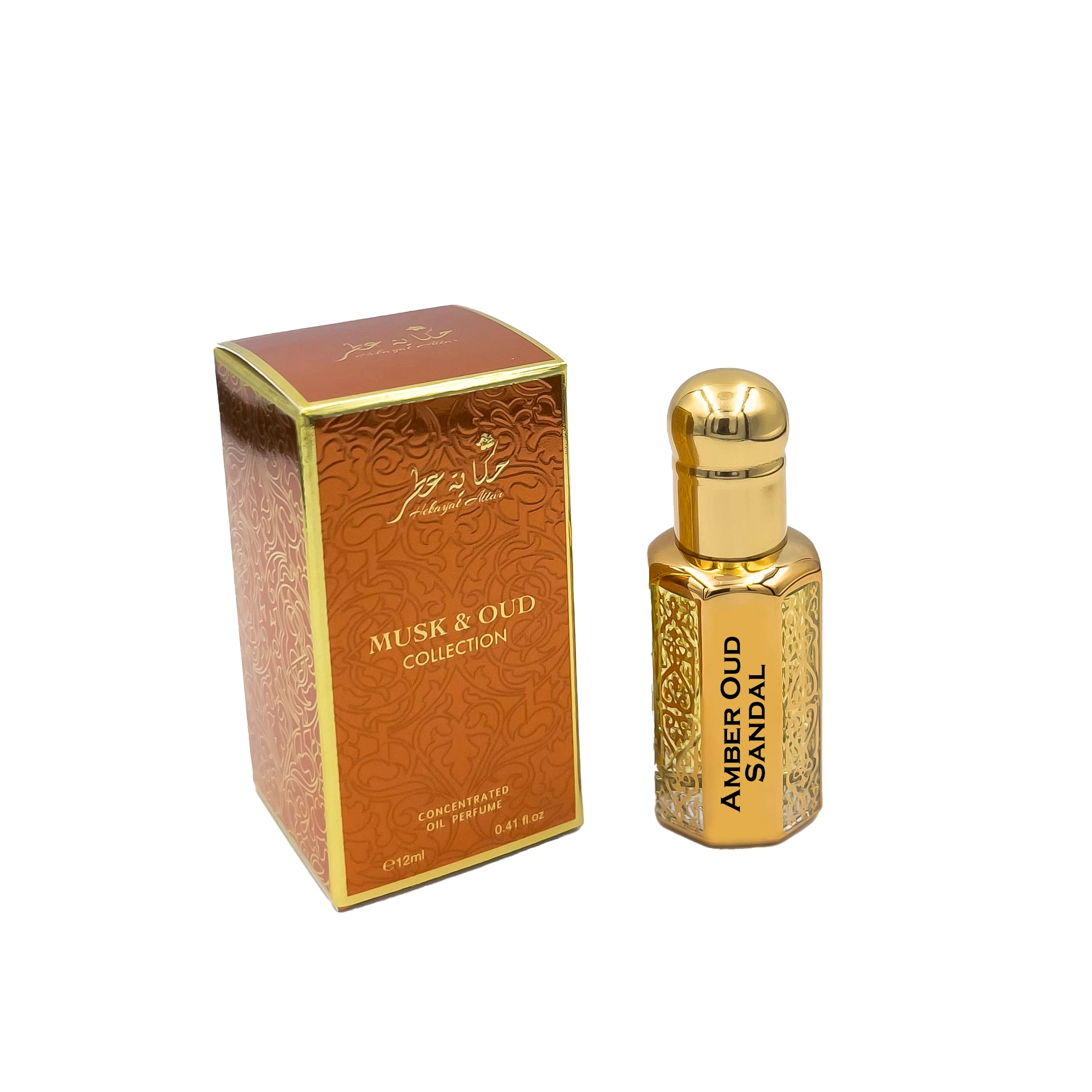 HEKAYAT ATTAR AMBER OUD SANDAL - Eau de Parfum 12 ml