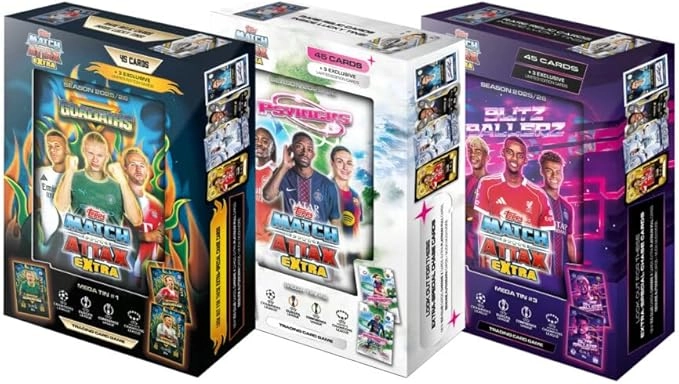 Match Attax 24/25 Random Mega Tin - 44pcs 4pcs