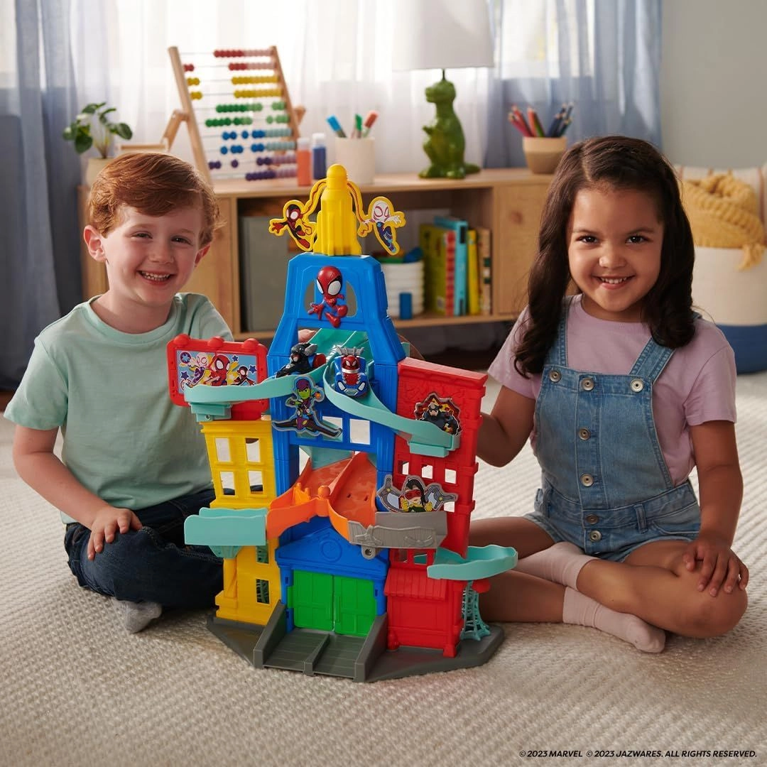 Spidey N Friends City Track Set - 3inch