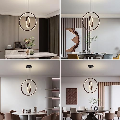 Double Ring Chandelier - Dimmable