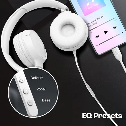 (Renewed) Tune 520C Wired Headphone