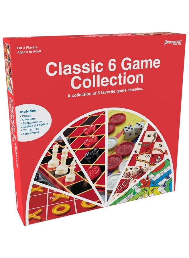 Pressman Classic 6 Game Collection