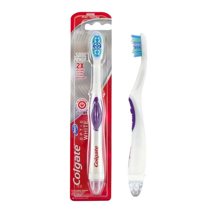 360 Degree Optic White Power Toothbrush