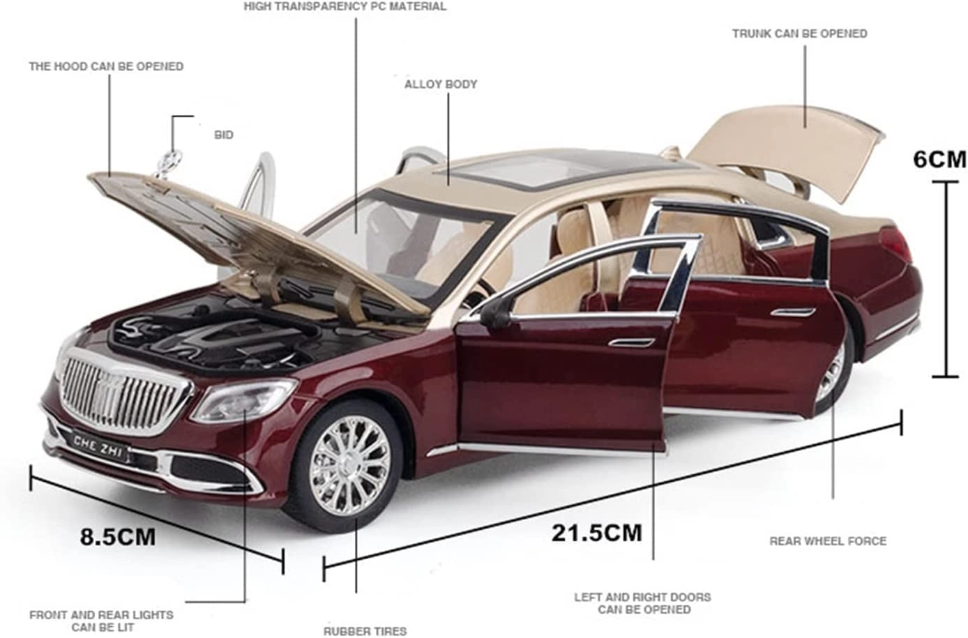 Maybach S600 - 1:24