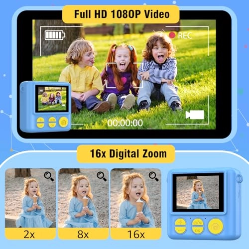 Z12 - Instant Print Camera 1080P Pink