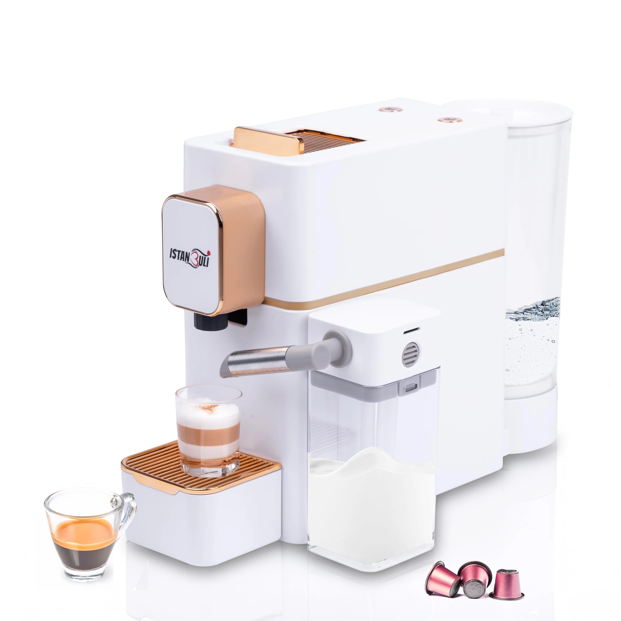 STANBUL Capsule Coffee Maker - & Milk