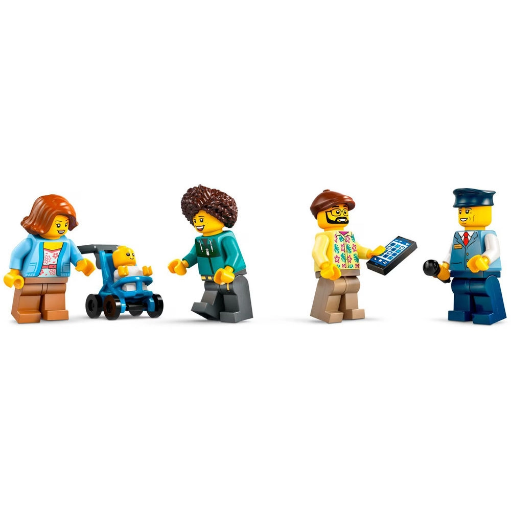 City Double-Decker Sightseeing Bus (60407) - Red 5 minifigures