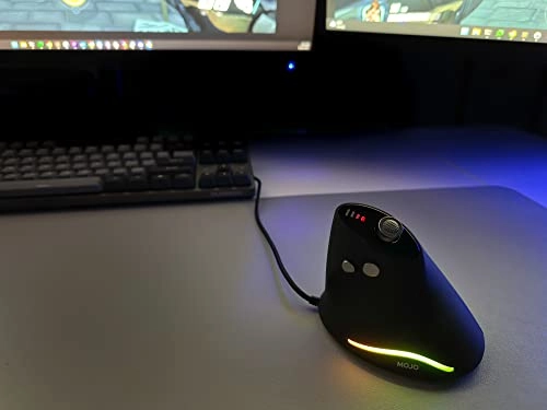 Silent Vertical Gaming Mouse - USB