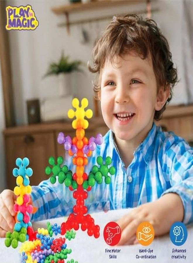 Star Interlink Constrution Play - 500 pcs
