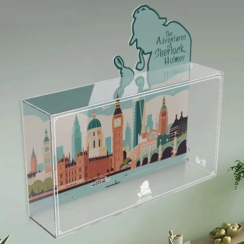 Acrylic Display Box for LEGO 10351 Bookcase Block Model - 3mm thickness