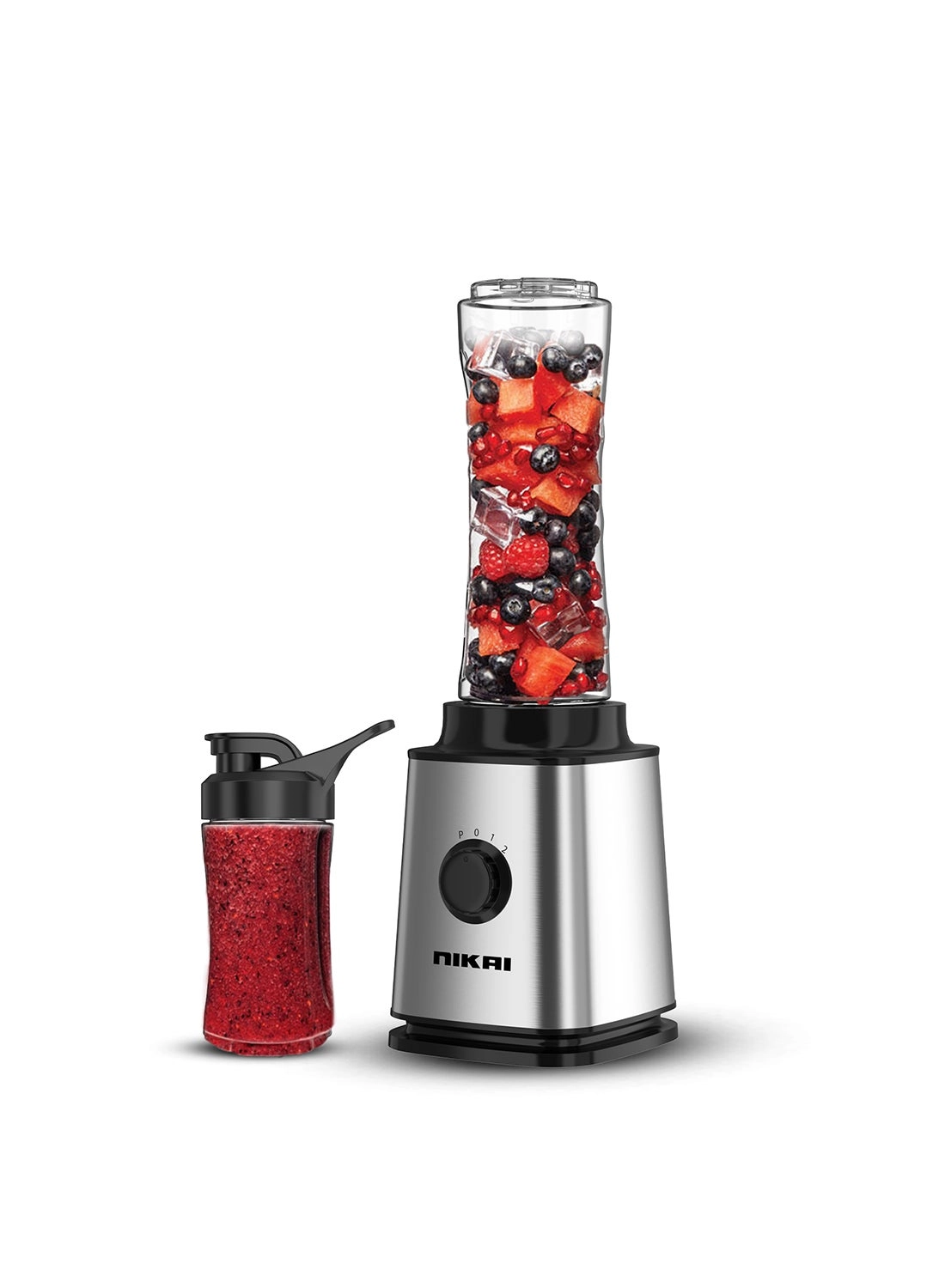 NB202ST - Stainless Steel Blades, BPA-Free Tritan Bottles, Compact Design