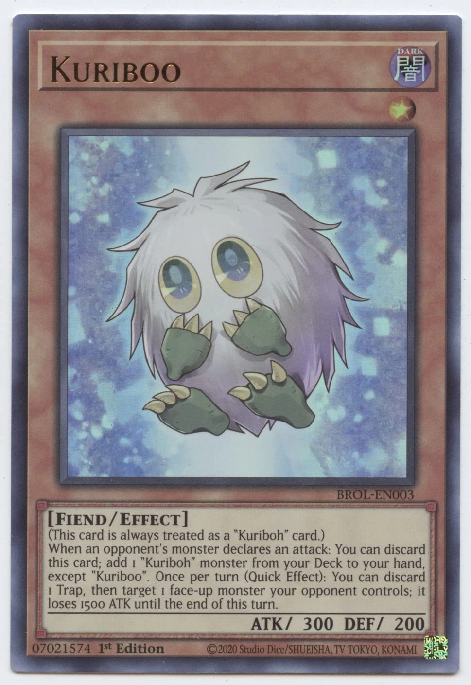 Yu-Gi-Oh! Kuriboo BROL-EN003