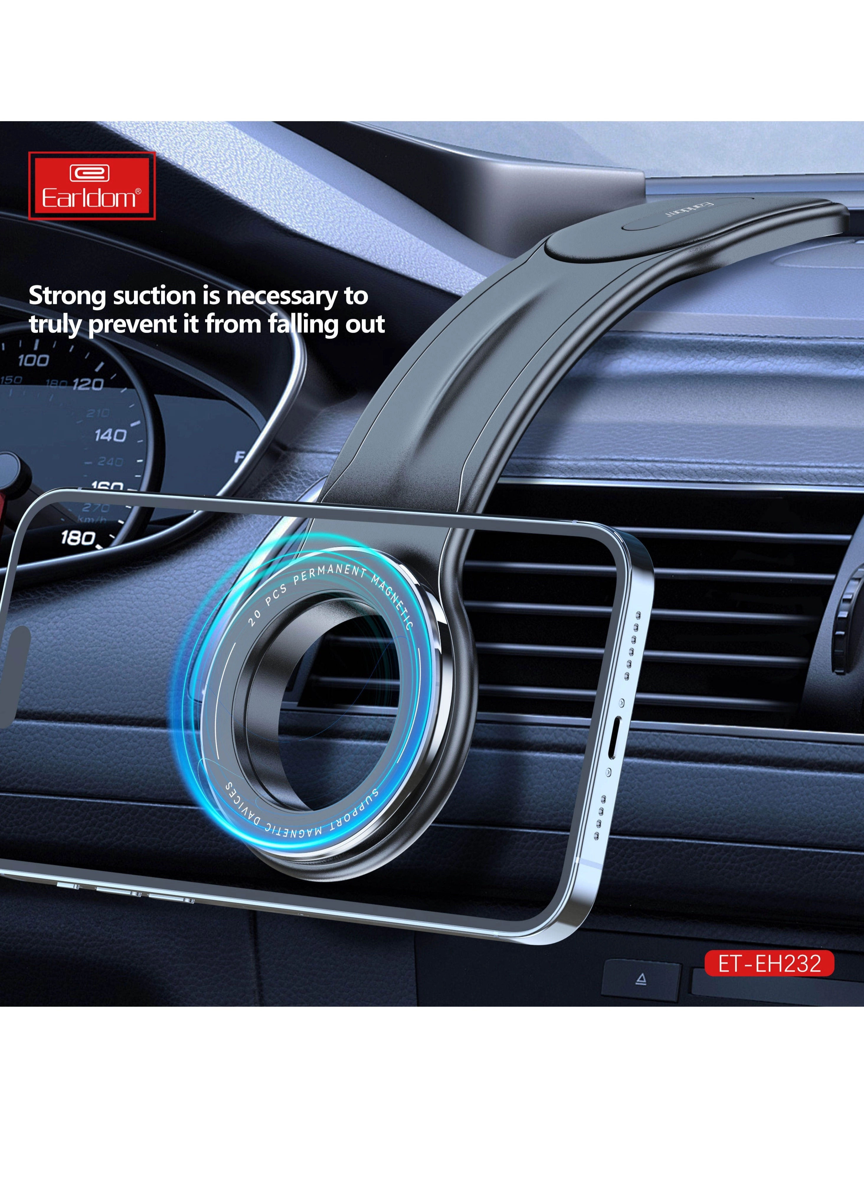 Magnetic Car Phone Holder