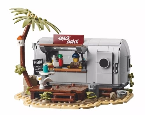 Snack Shack (910030) - Detailed Snack Bar 2 Minifigures