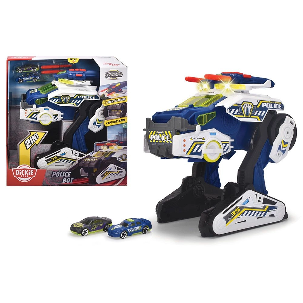 Police Bot - 2 Cars 2-in-1