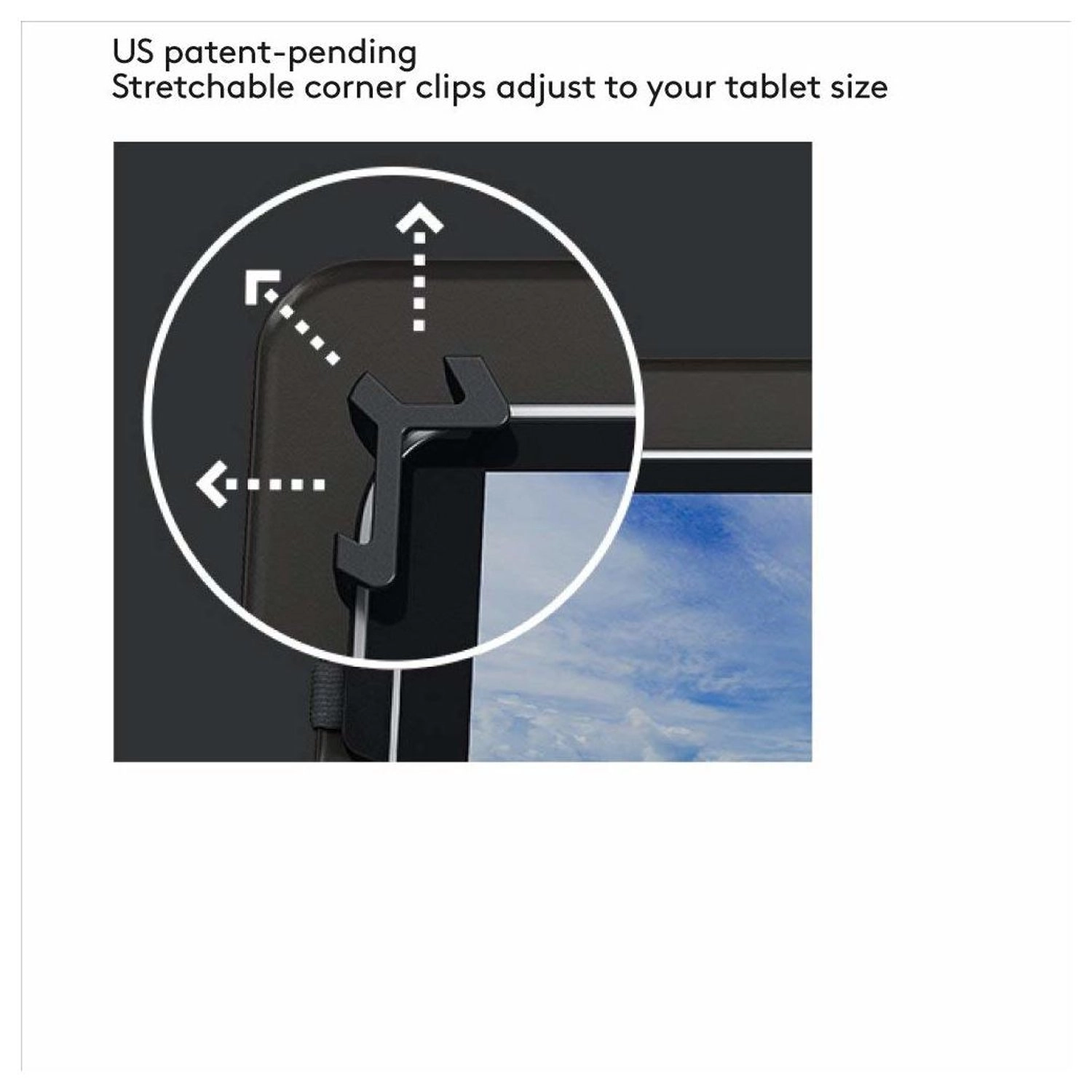 Keyboard Folio for 9-10-inch Tablets