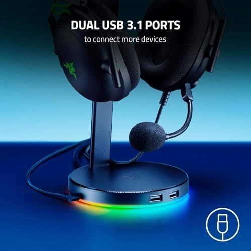 Base Station V2 - Stand for Headsets USB Hub 7.1 Surround Sound