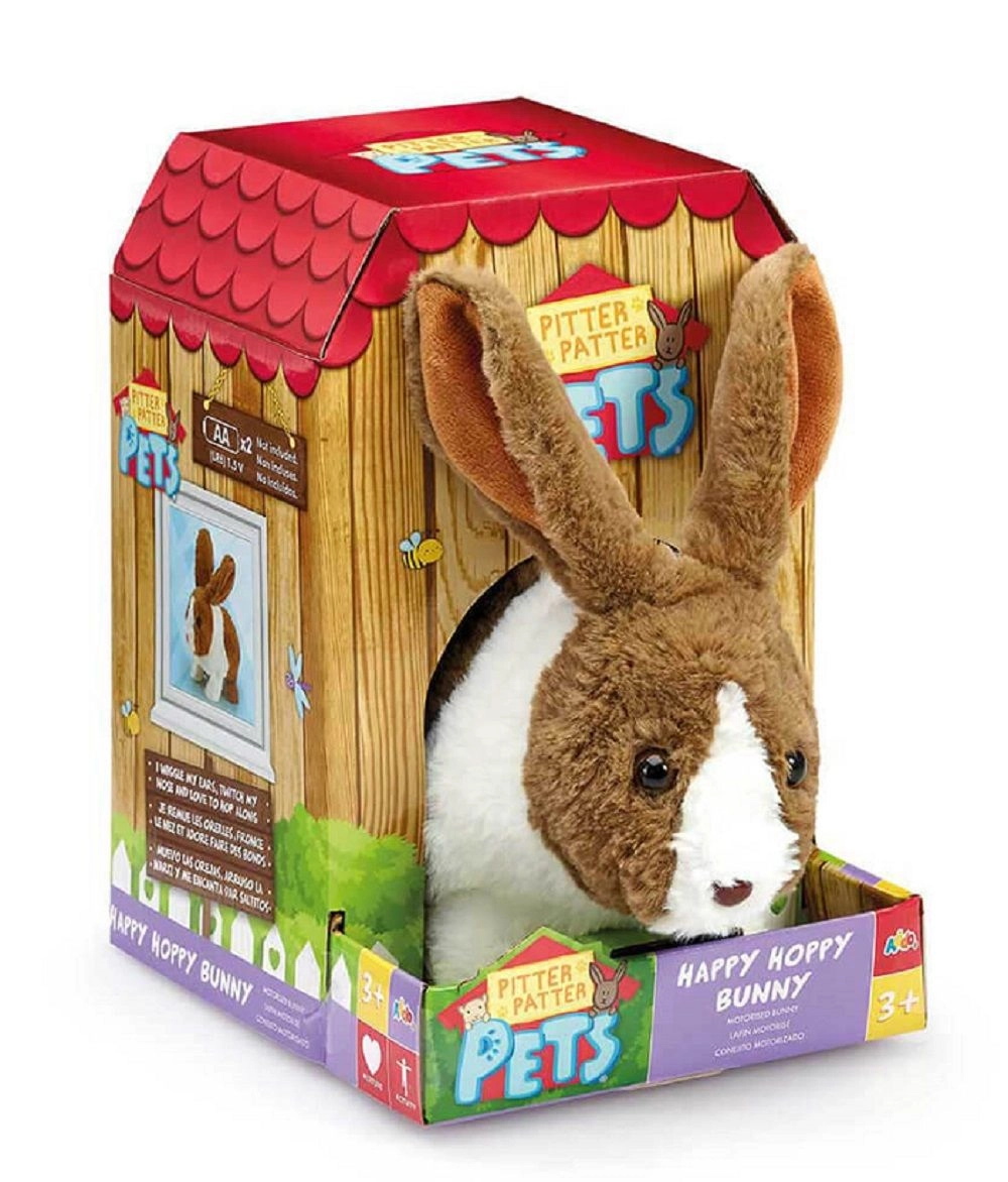 Bunny Pitter Patter Happy Hoppy 25 cm Plush - Sound effects