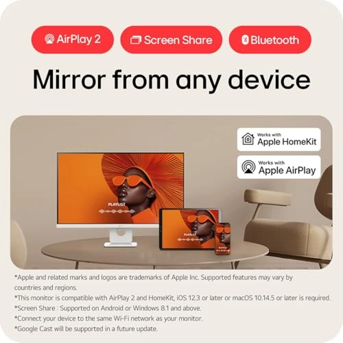 SMART Monitor - 27U731SA-W.AEK 27 inch 4K UHD