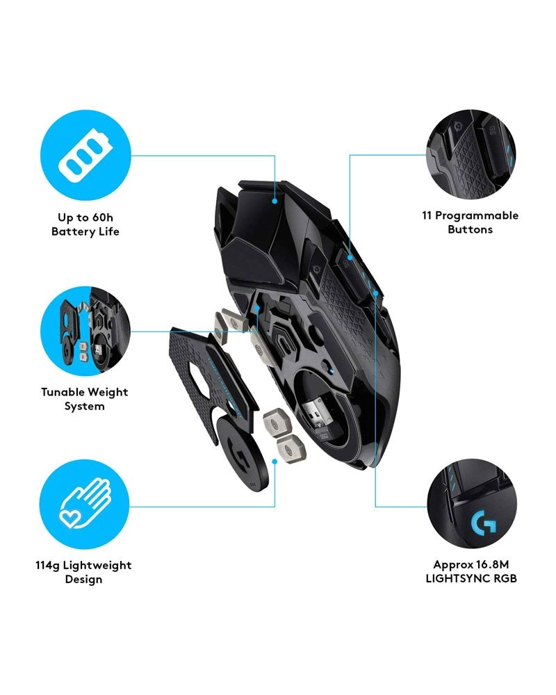 G502 LIGHTSPEED Gaming Mouse - Wireless