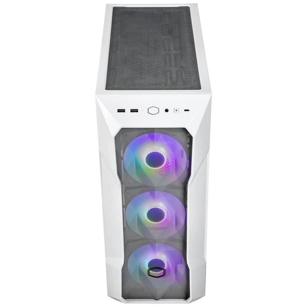 TD500 Mesh - Fully tempered glass side panel Mid-tower PC case