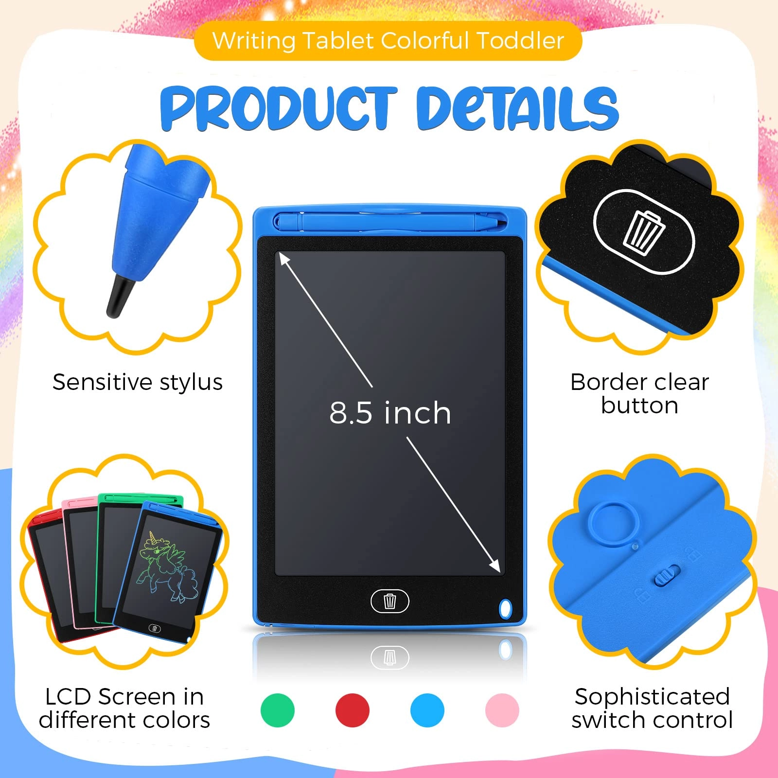 LCD Writing Tablet - 8.5 inch