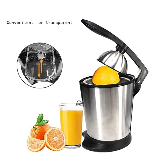 Electric Juice Press - 304 Stainless Steel Black
