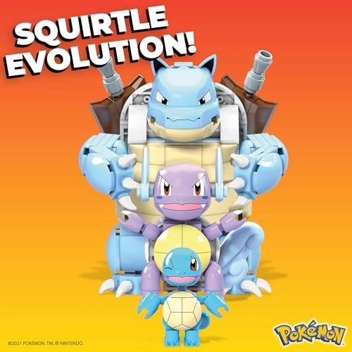 Pokémon Squirtle Evolution Set - Action Figure