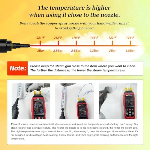 Handheld Steam Cleaners - 3Bar 1.6L