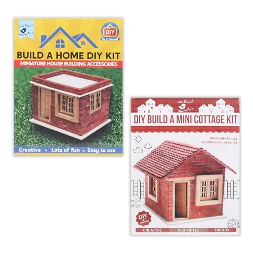 DIY Build A Mini Cottage Kit + DIY Build A Home Kit - 24 months and up