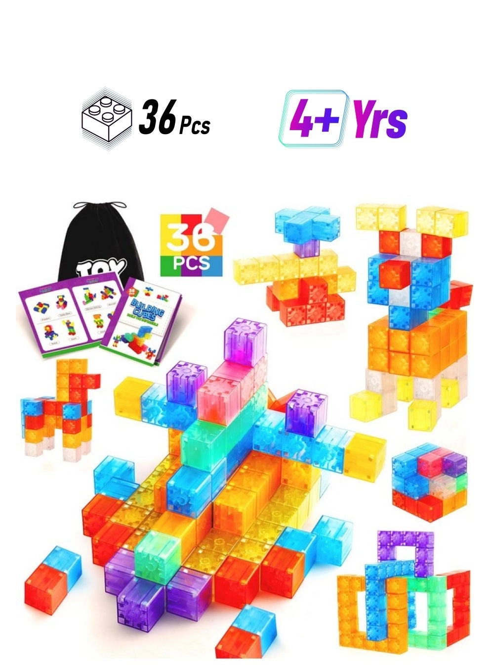 Magnetic Blocks - 36pcs